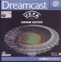 UEFA Dream Soccer PAL Sega Dreamcast  box art